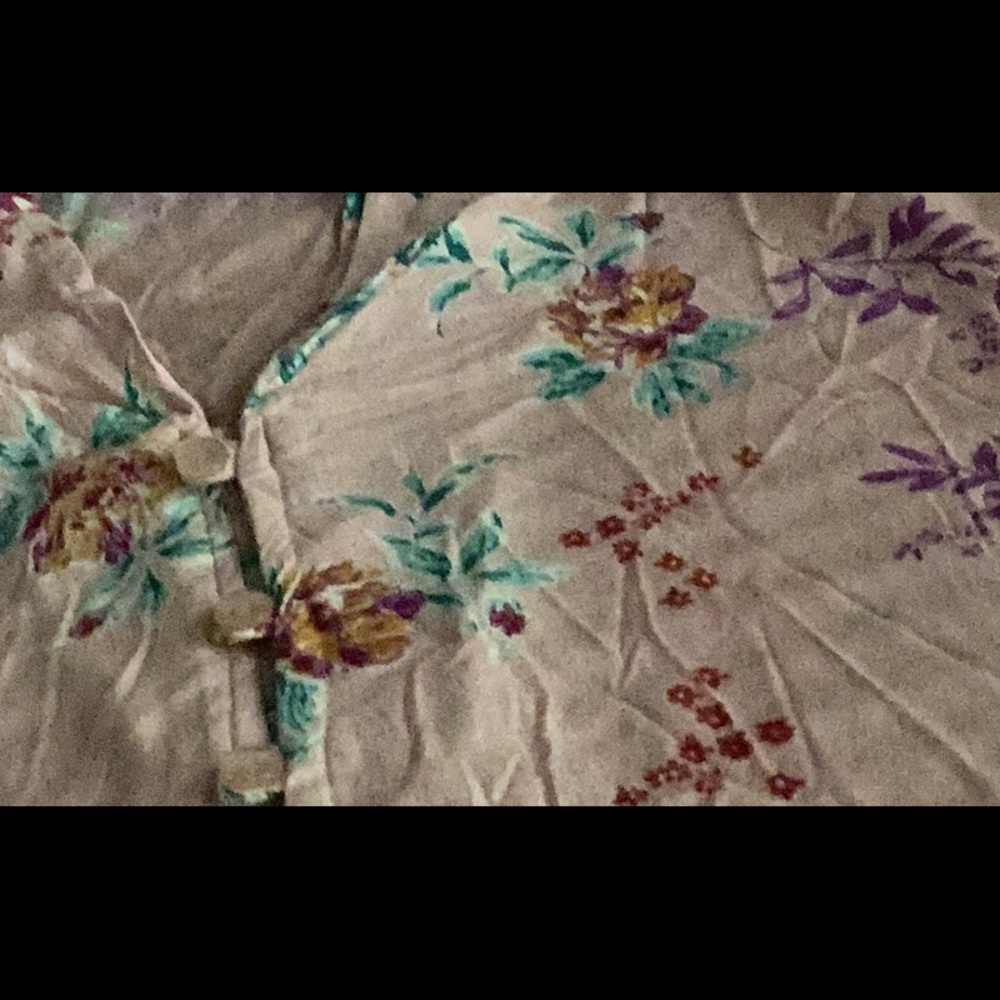 Long button down front skirt a symmetrical